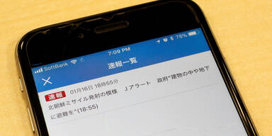 Schon wieder falscher Raketenalarm