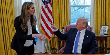 Trump und Hope hicks