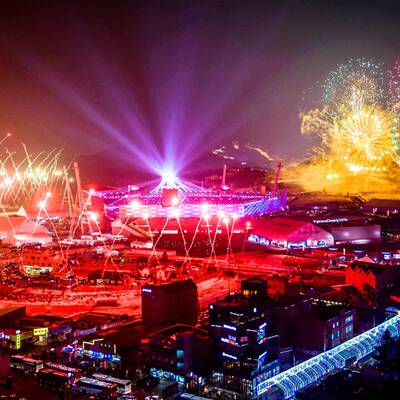 Die besten Bilder der Olympia-Eröffnung