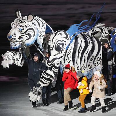 Die besten Bilder der Olympia-Eröffnung