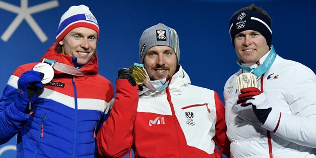 Siegerehrung: Marcel sorgt für Lacher