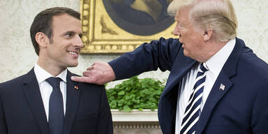 Macron Trump
