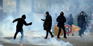 Gewalt-Bilanz der Mai-Krawalle in Paris