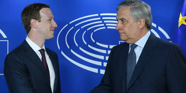 Zuckerberg Tajani 