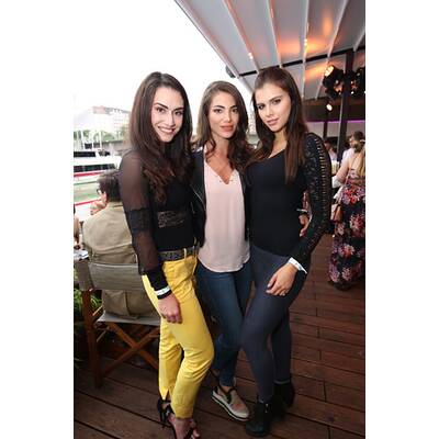 Yvonne Rueff, Christina Lugner, Heinz Stiastny