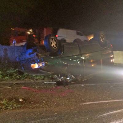 Schwere Unfälle auf A21