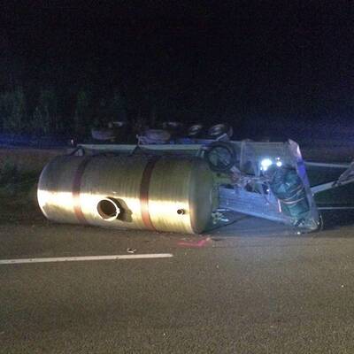 Schwere Unfälle auf A21