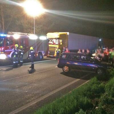 Schwere Unfälle auf A21