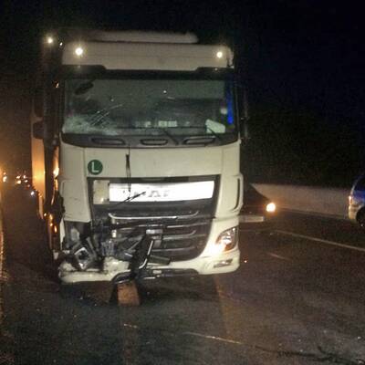 Schwere Unfälle auf A21
