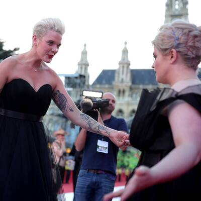 Ankunft in Wien Schwechat