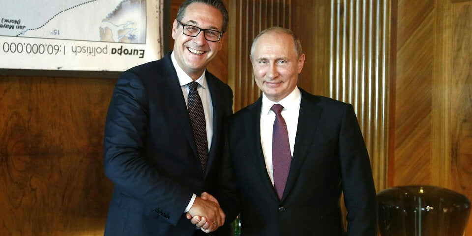 Strache Putin