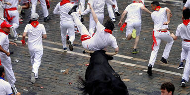 Mehrere Verletzte bei Stierhatz in Pamplona