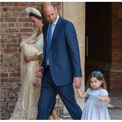 So süß war die Taufe von Prinz Louis 