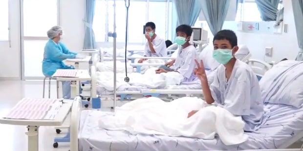 Thailand Höhle Buben Tham Luang