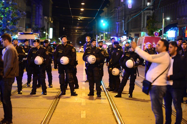 Kroaten feierten wilde Karo-Party in Wien