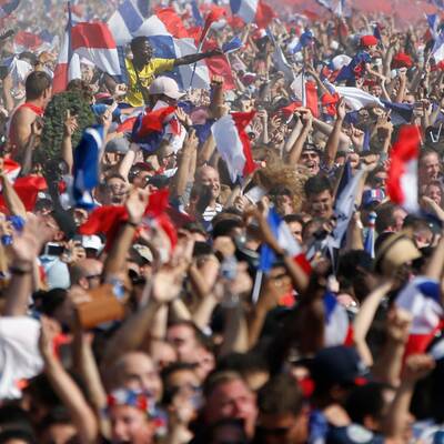 So jubelt Frankreich über WM-Titel