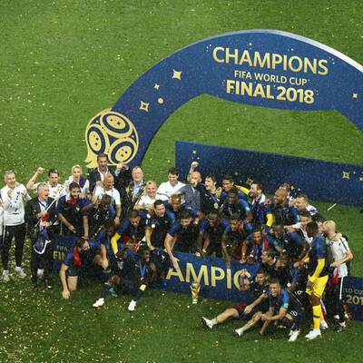 So jubelt Frankreich über WM-Titel