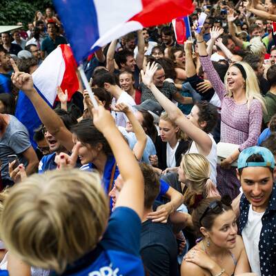 So jubelt Frankreich über WM-Titel