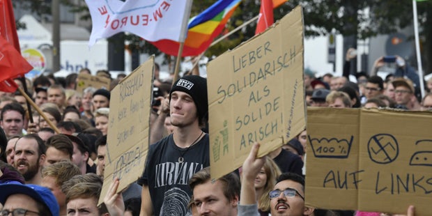 Chemnitz Konzert gegen Hass #wirsindhass