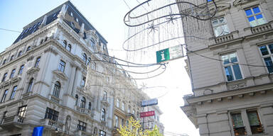 Weihnachtsdeko Graben Wien K&auml;rntner Stra&szlig;e