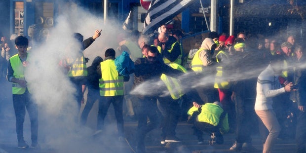 Sprotpreis-Demos Frankreich