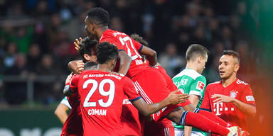 Befreiungsschlag! Bayern biegen Bremen