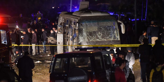 Touristenbus Ägypten Explosion Gizeh