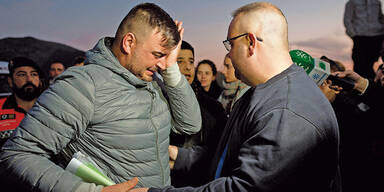 Julen Brunnen Rettungsaktion Vater von Julen Spanien Malaga Kind in Brunnen gefallen