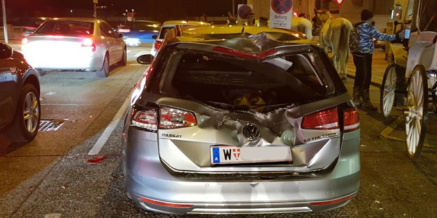 Fiaker Unfall Wien Radetzkystraße