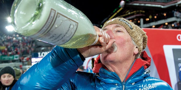 Hirscher, Schwarz, Matt Papa Ferdinand Hirscher