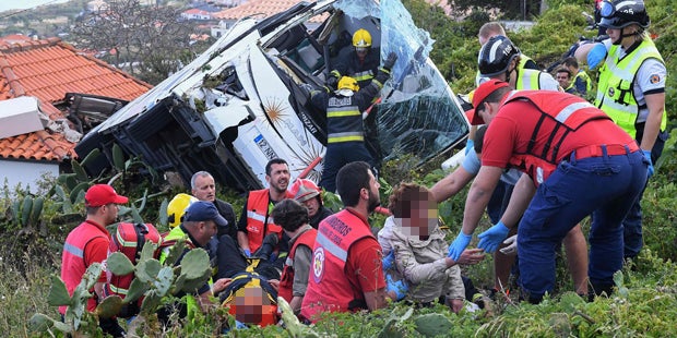 Madeira Bus-Unglück