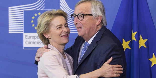 Juncker Von der Leyen