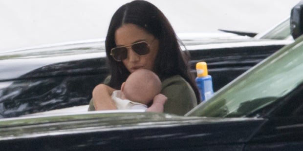 Meghan Archie Harry Polo