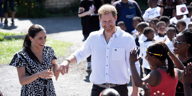 Harry Meghan Südafrika Kapstadt