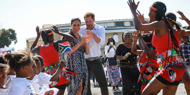 Harry Meghan Südafrika Kapstadt