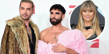 Bill Kaulitz Conchita Wurst Heidi Klum Queen of Drags