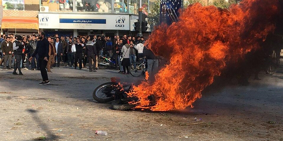 Iran Sprit-Proteste Isfahan