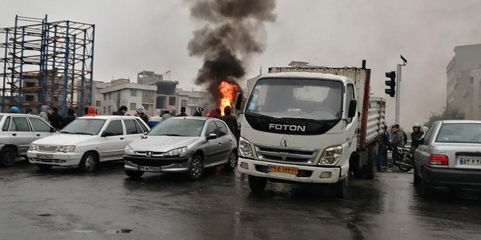 Iran Sprit-Proteste Isfahan