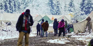 Bosnien Fl&uuml;chtlinge Vucjak