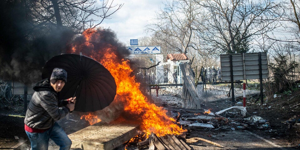 Flüchtlinge Türkei Griechenland Edirne