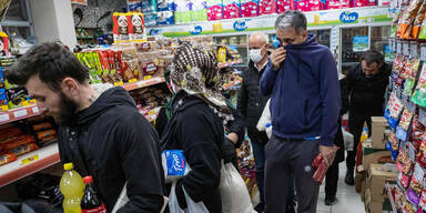 T&uuml;rkei Panikk&auml;ufe Ausgangssperre