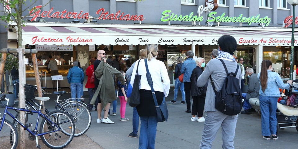 COronavirus Österreich Park Prater
