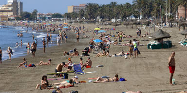 Strand Spanien Malaga Corona