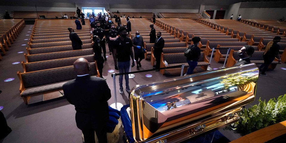 George FLoyd Trauerfeier