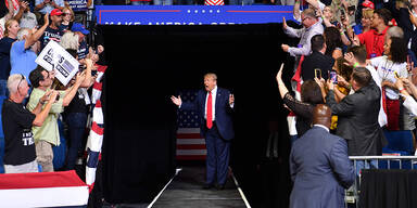 Anstieg von Corona-Fällen nach Trump-Kundgebung
