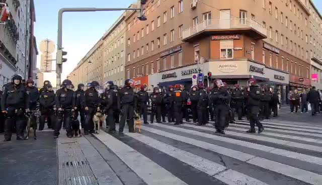 Demo-Bilanz: Zwei Festnahmen und verletzter Polizist