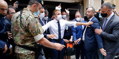 Macron Beirut
