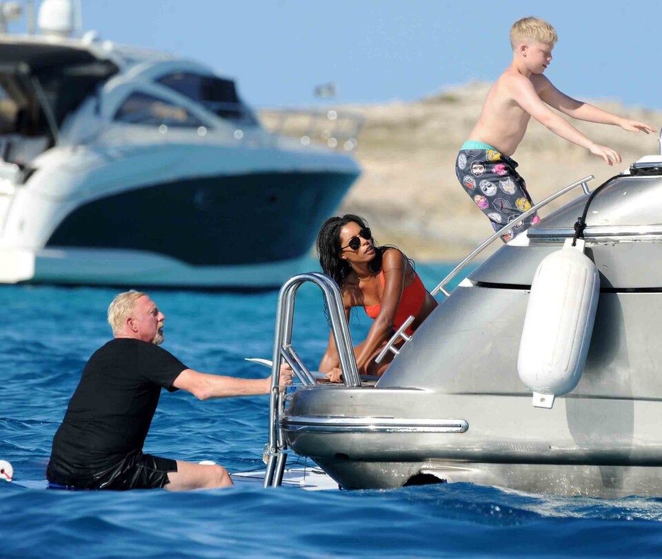 Boris Becker Lilian de Carvalho