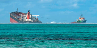 Mauritius &Ouml;l-Frachter