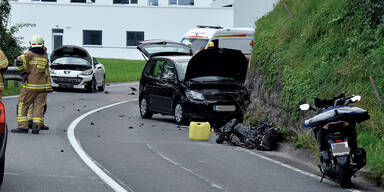 T&ouml;dlicher Motorradunfall in Hallein